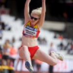 Sara Fernández, sexta en salto de longitud T12 en el Campeonato del Mundo de Atletismo Paralímpico Londres 2017.