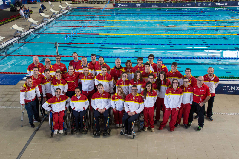 El equipo español, en el pasado Mundial de México (2017)