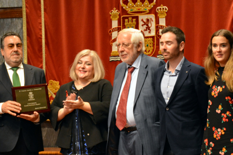 Representantes del Comité Paralímpico Español reciben el Premio Foro Justicia y Discapacidad
