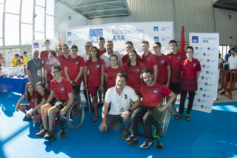 El Equipo AXA de Promesas Paralímpicas