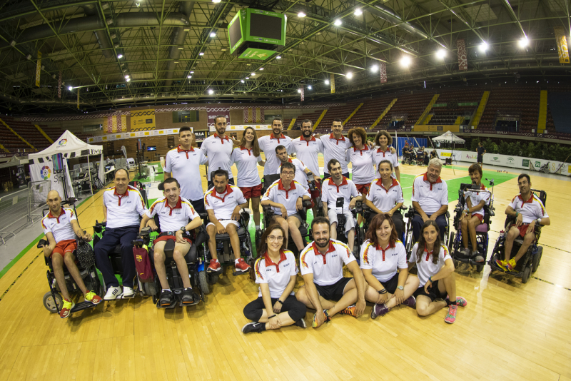 Equipo Español Boccia Europeo Sevilla 2019