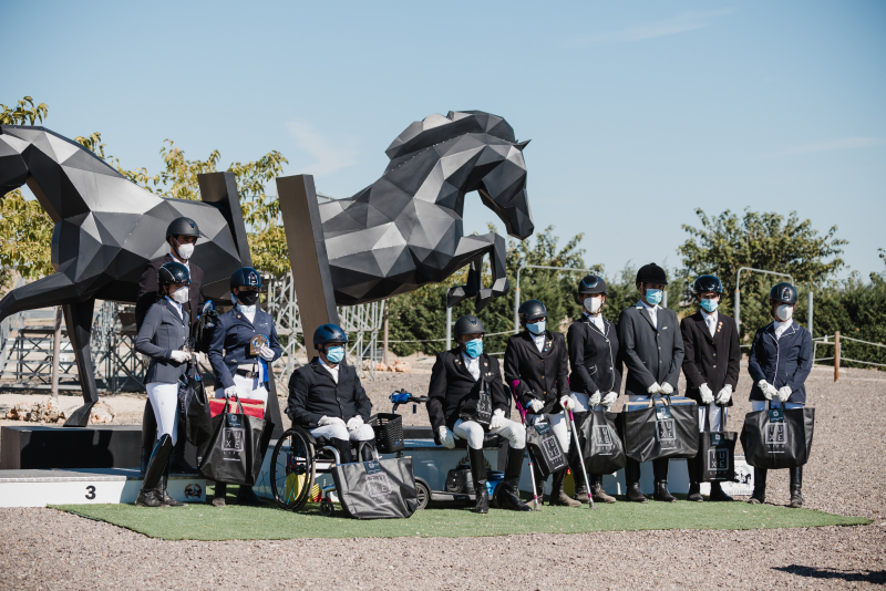 Los participantes en el Campeonato de España