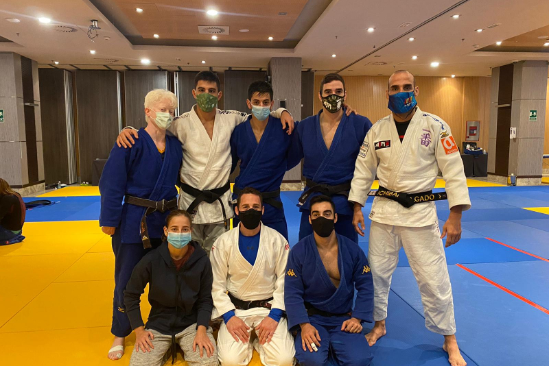 Los judokas de la FEDC