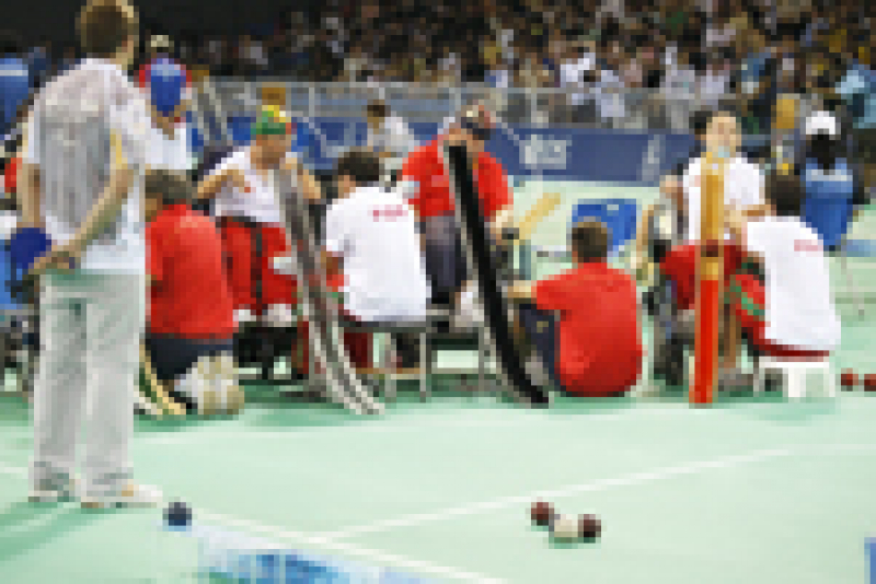 Competici&#243;n de boccia