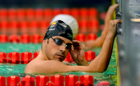 Toni Ponce, tras concluir una de las pruebas del Campeonato de Europa de Dublín