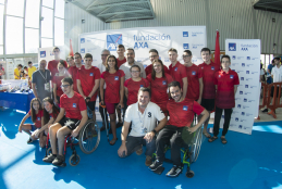 El Equipo AXA de Promesas Paralímpicas