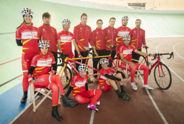 Algunos miembros del Equipo Cofidis