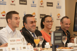 Descarrega, Carballeda, Perales y Ten durante el Desayuno