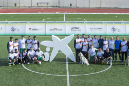 Uno de los momentos de la actividad deportiva