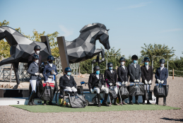 Los participantes en el Campeonato de España