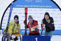 Audrey Pascual consigue un oro y una plata en la Copa del Mundo de Esquí Paralímpico de St. Moritz