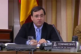 Alberto Jofre durante su comparecencia