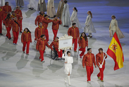 Jon Santacana y Miguel Galindo, al frente del Equipo Paral�mpico Espa�ol Sochi 2014