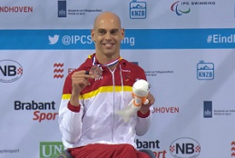 Richard Oribe medallista en Eindhoven2014
