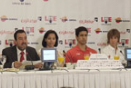 Miguel Carballeda, Teresa Perales, Enhamed Enhamed y Jon Santacana