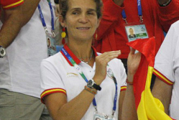 La infanta Elena en los Juegos de Pek�n 2008