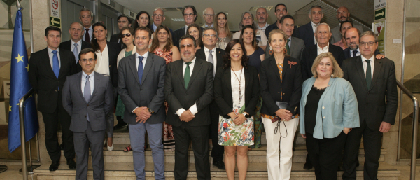 Foto de familia de la Asamblea del Comité Paralímpico Español