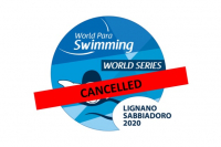 Cancelación de las Series Mundiales de natación