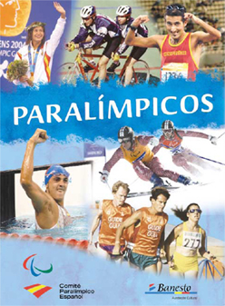 Portada del libro Paralímpicos. Enlace al libro en pdf en ventana aparte