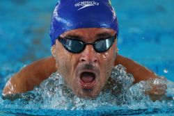 Ricardo Ten durante la final de los 200 metros estilos (SM5), del Campeonato del Mundo de Natacin Paralmpica en Montreal, Canad.