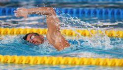 Jos Antonio Mar durante la final de los 400 metros libre (S9), del Campeonato del Mundo de Natacin Paralmpica en Montreal, Canad.