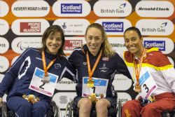 Teresa Perales medalla de bronce en Glasgow 2015