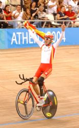 Roberto Alcaide, en los Juegos Paralmpicos de Atenas 2004