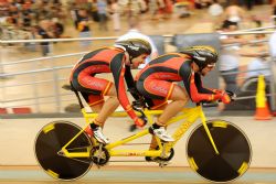 Mundial de Ciclismo Pista 2014. Ignacio vila y Joan Font