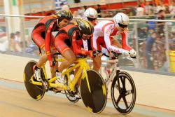 Mundial de Ciclismo Pista 2014. Ignacio vila y Joan Font