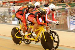 Mundial de Ciclismo Pista 2014. Ignacio vila y Joan Font