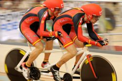 Mundial de Ciclismo en Pista 2014. Ignacio vila y Joan Font