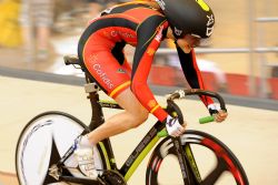 Mundial de Ciclismo en Pista. Raquel Acinas