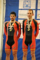 Mundial Ciclismo Pista 2014. Ignacio vila y Joan Font