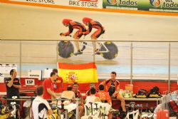Mundial de Ciclismo en Pista 2014. Ignacio vila y Joan Font