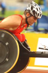 Santiago Sanz en los Juegos Paralmpicos de Atenas 2004