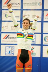 Alfonso Cabello en el Mundial de Ciclismo en Pista 2014