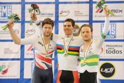 Alfonso Cabello en el Mundial de Ciclismo en Pista 2014