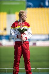 Ivn Cano, plata salto de longitud T13 Mundial Doha 2015