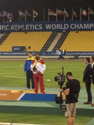 Kim Lpez, Lanzamiento de peso T12, Mundial Atletismo Doha 2015