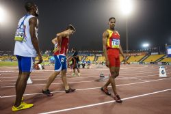 Deliber Rodrguez, 400m T20, Plata Mundial Atletismo Doha 2015