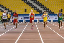 Diego Sancho, 100m T13, Mundial Atletismo Doha 2015