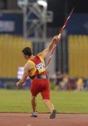 Hctor Cabrera, Lanzamiento jabalina T12, Mundial Atletismo Doha2015