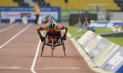 Santi Sanz, 1500 T52, Mundial Atletismo Doha 2015