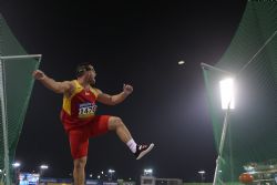 David Casinos, Oro en lanzamiento de disco F11, Mundial Atletismo Doha2015