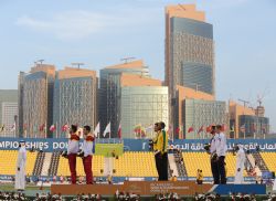 Gerard Descarrega y Marcos Blanquio Plata 400m T11 Mundial Doha2015