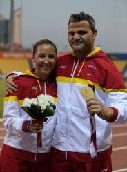 David Casinos, medalla de Oro lanzamiento de disco Mundial Atletismo Doha2015