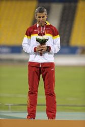 Alberto Suarez, plata 5000m T13 Mundial Atletismo Doha2015