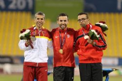 Alberto Suarez, plata 5000m T13 Mundial Atletismo Doha2015