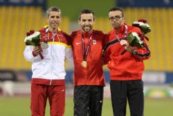 Alberto Suarez, plata 5000m T13 Mundial Atletismo Doha2015