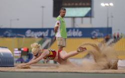 Sara Fernandez salto de longitud T12 Mundial Atletismo Doha 2015